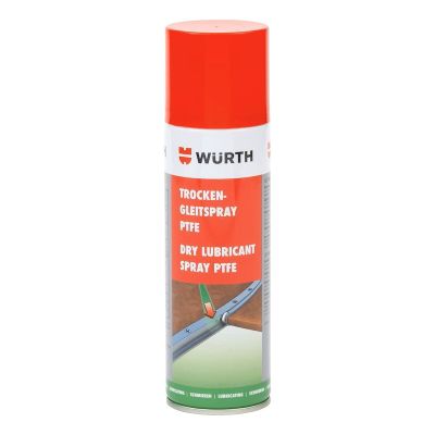 Wurth Dry Lubricant Spray PTFE (300ml) -DATED JAN 25