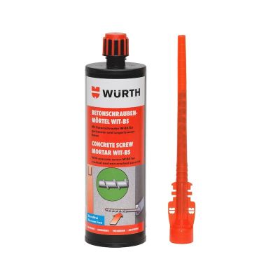 Wurth Concrete Screw Mortar Wit BS For Injection System WIT Concrete Screw (410ml)