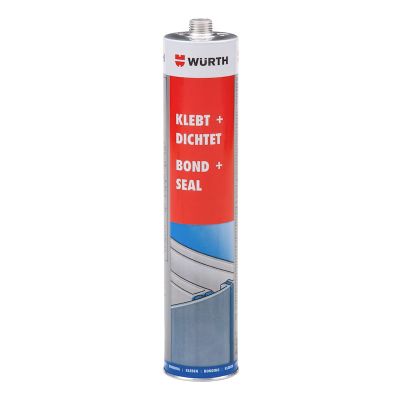 Wurth Bond and Seal Structural Adhesive - Black (300ml)