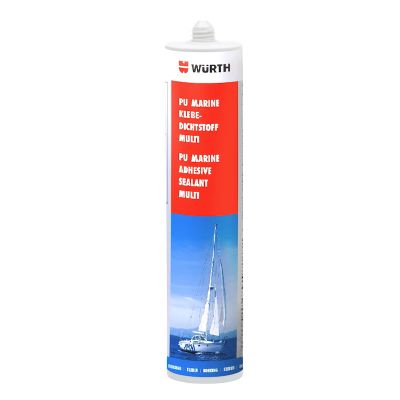 Wurth PU Marine Adhesive Sealant Multi - Black (310ml)