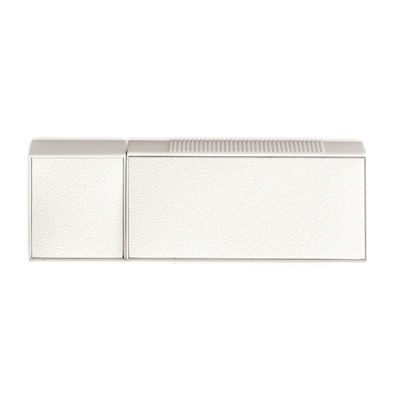 Decorative Easy Fix Door Latch with Screws - White | F2113
