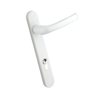 Mila Pro-Linea Door Handle Pair - White (220mm)