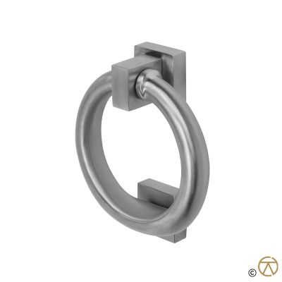 BLU 316 Stainless Steel Ring Door Knocker - Satin Stainless Steel | F3167