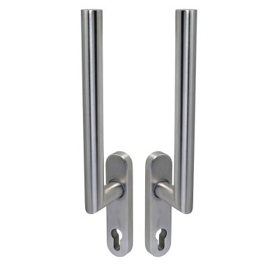 Satin Stainless Steel Lift and Slide Handle Sets