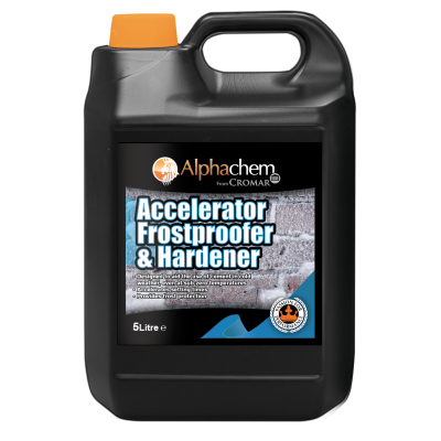 Cromar Alpha Chem Accelerator, Frostproofer & Rapid Hardener (5L)
