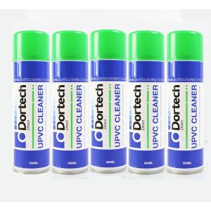 Pack of 5 Dortech Direct UPVC Cleaner Sprays (500ml)