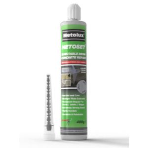 Metolux Metoset Concrete Repair Resin - Grey (480g)