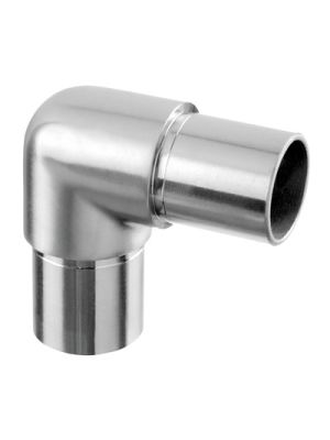 Circular 90 Degree Flush Fitting Tube Connector