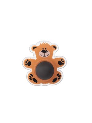 Adhesive Wall Door Stop with Shock Absorber - Bear | F2086