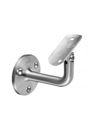 Adjustable Circular Handrail Bracket - Tube Mount