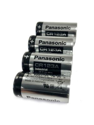 Panasonic CR123A Batteries (Pack off 4)