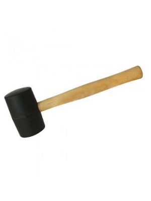 Black Rubber Mallet. Sizes Available