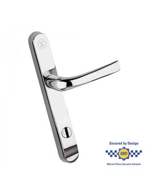 High Security Door Handle Pair: Secure by Design - 220mm