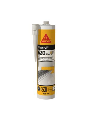 Sikacryl 620 Fire CTR 300ml Silicone Sealant - White | A4850