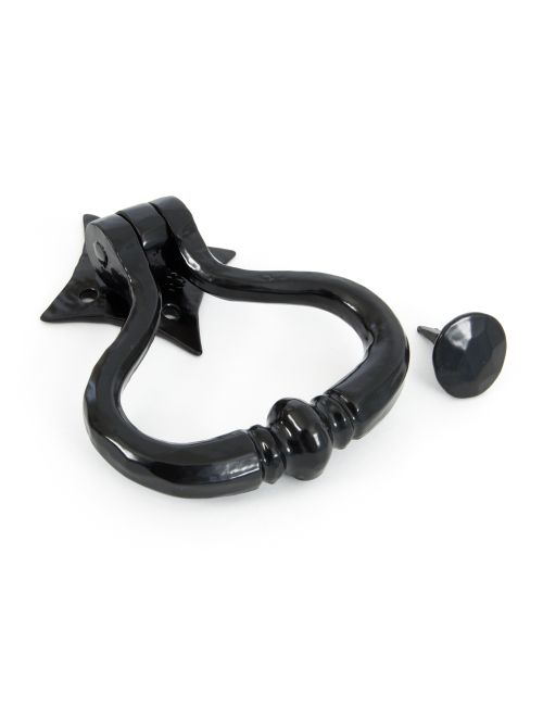 Black Shakespeare Door Knocker - 33839 | From the Anvil