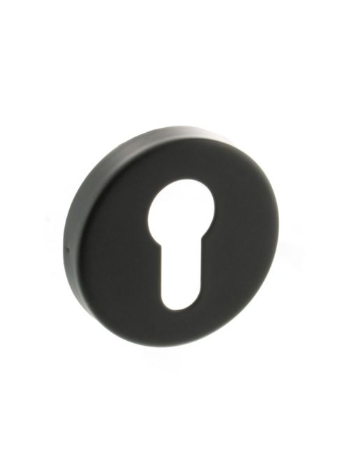 Atlantic Euro Escutcheon - Matt Black | T2554