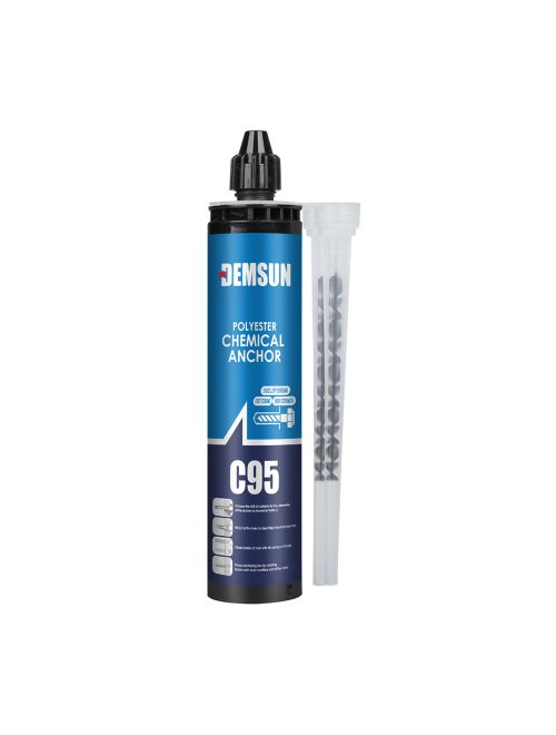 Demsun C95 Polyester Chemical Anchor Injection Mortar - Grey (345ml) | S1238