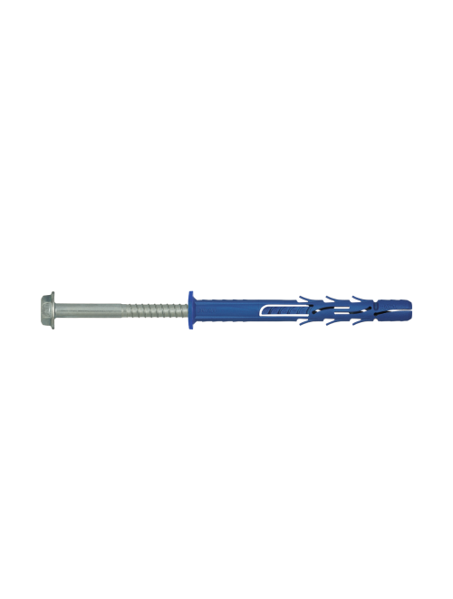 Rawlplug FF1 Nylon Frame Fixing with Collar Hex Head - 10mm x 240mm (Pack of 25) | R8071-1