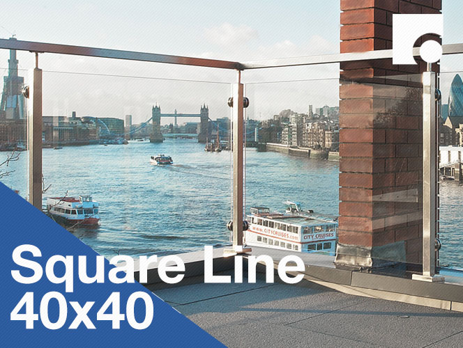 Square Line 40x40